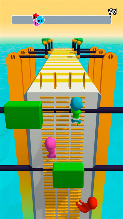 跑跑酷闯关官方版 Fun Race 3D截图