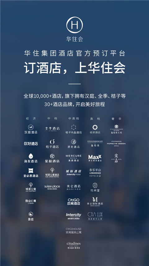 华住会app截图